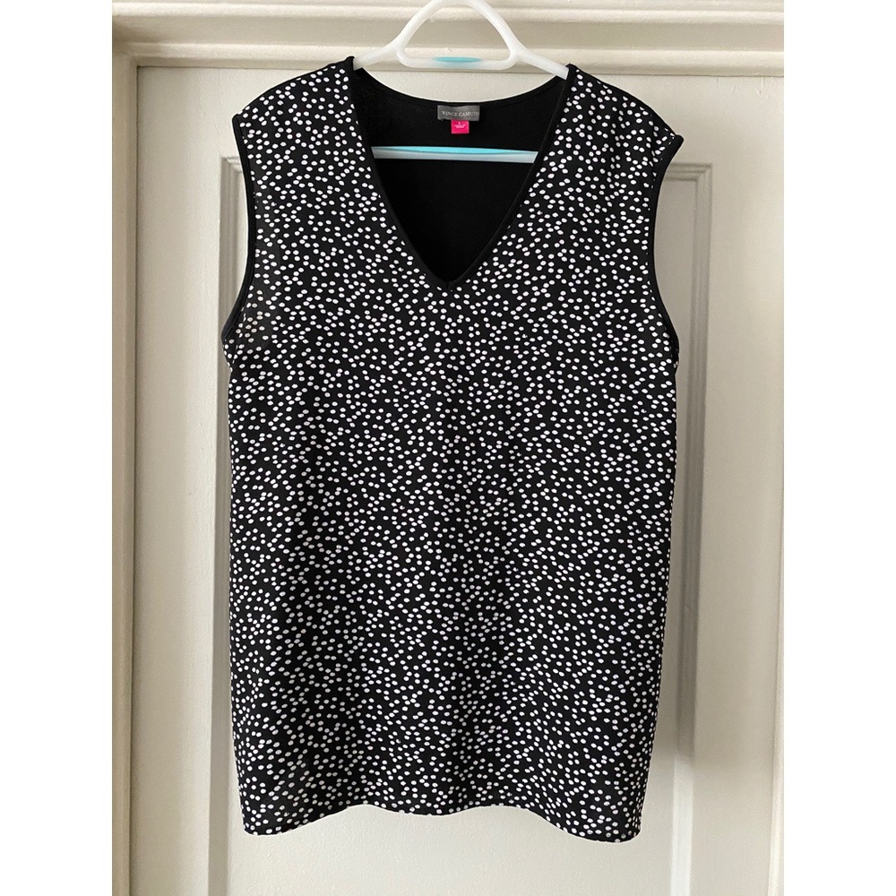 Vince Camuto Sleeveless V-Neck Top